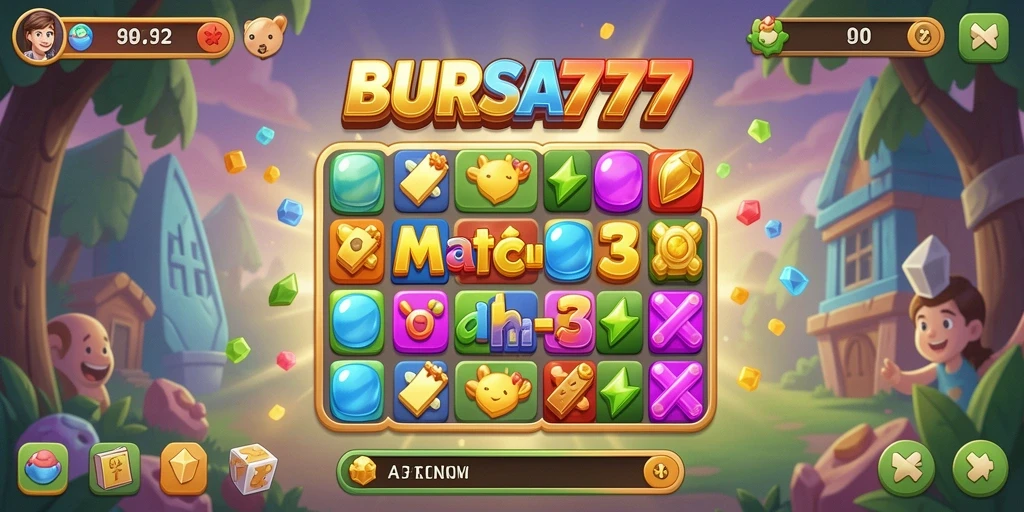 Tampilan gameplay BURSA777 yang menarik dan seru.