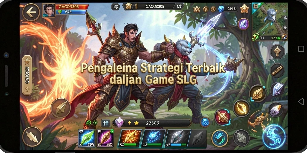 Screenshot gameplay GACOR305 dengan aksi SLG yang menarik.