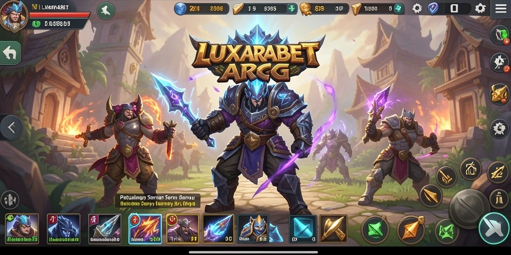 Tampilan gameplay menegangkan dalam LUXARABET dengan aksi seru dan grafis mengagumkan.