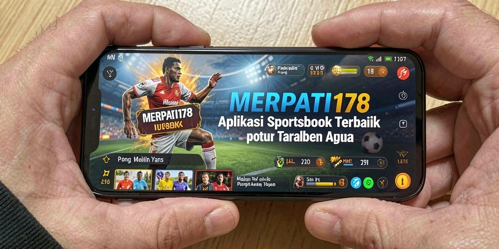 Tampilan gameplay Sportsbook yang menarik dan informatif.