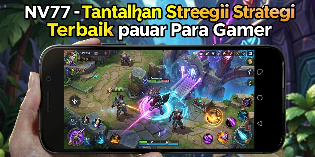 Tangkapan layar utama gameplay NV77 yang menunjukkan momen strategi intens.