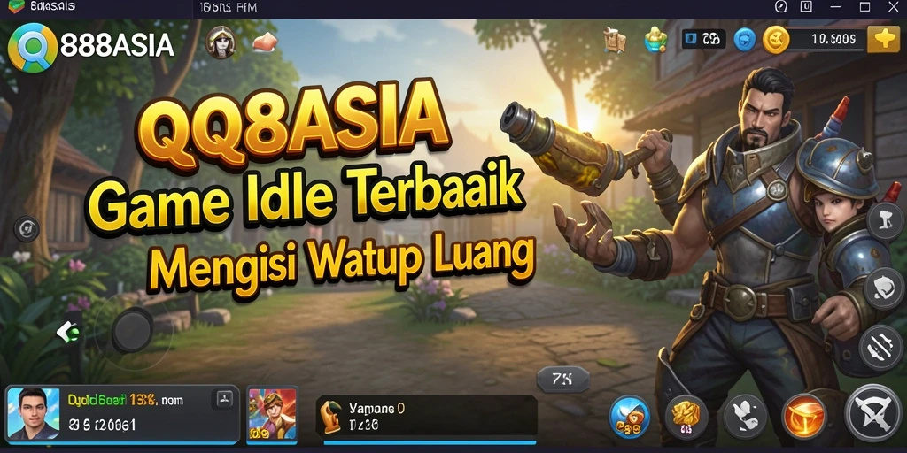 Tampilan gameplay QQ88ASIA yang menarik dan penuh warna.