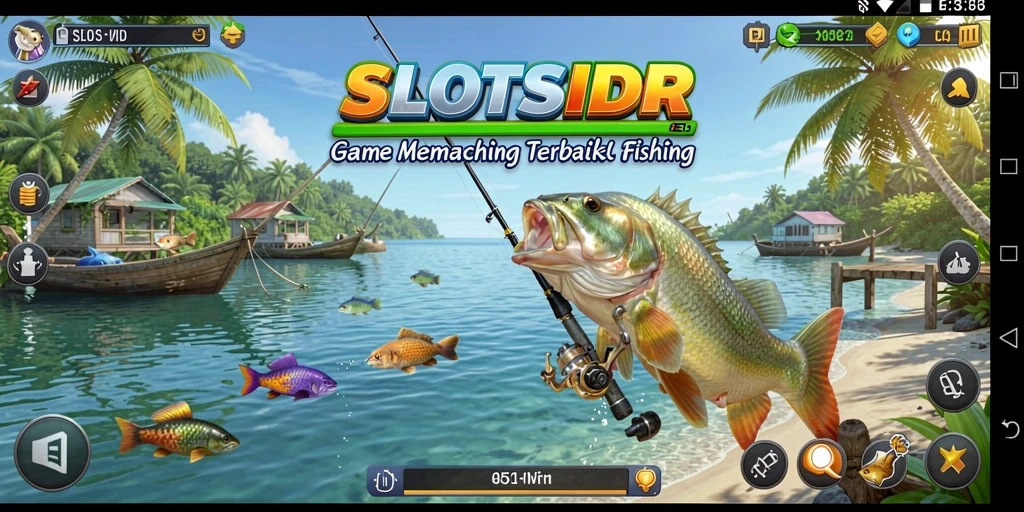 Gameplay SLOTSIDR yang seru dan penuh tantangan dalam memancing.